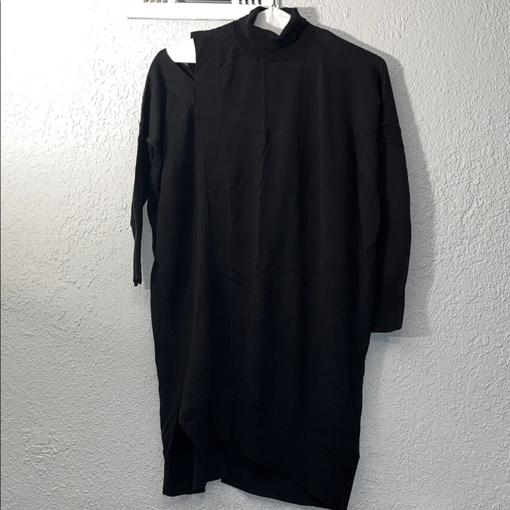 All Saints women Charcoal Turtleneck Sweater